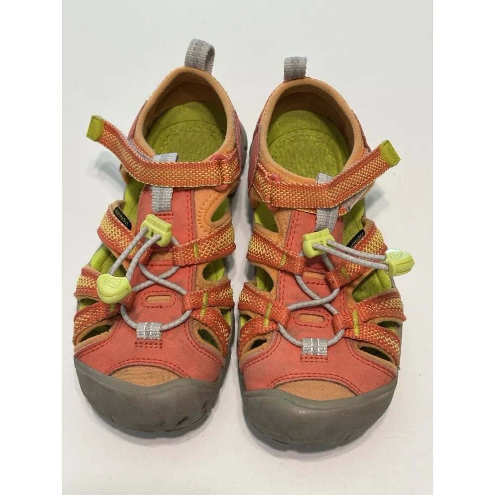 KEEN Seacamp II CNX Kids Water Sandals  Straps Pink Closed Toe Toddler Girl 13